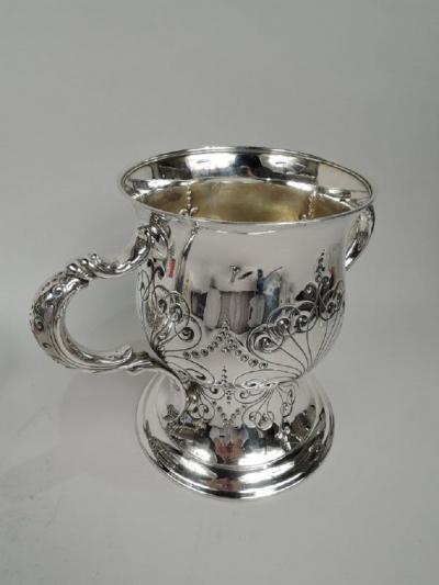  Tiffany Co Antique Tiffany American Art Nouveau Sterling Silver Urn Vase