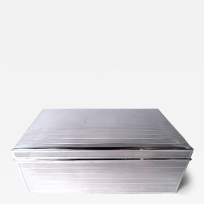  Tiffany Co Antique Tiffany American Edwardian Sterling Silver Cigar Box
