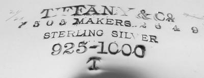  Tiffany Co Antique Tiffany American Victorian Classical Sterling Silver Roll Tray