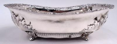  Tiffany Co Antique Tiffany American Victorian Classical Sterling Silver Roll Tray