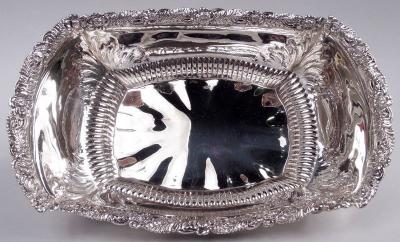  Tiffany Co Antique Tiffany American Victorian Classical Sterling Silver Roll Tray