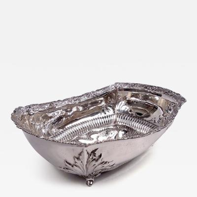 Tiffany Co Antique Tiffany American Victorian Classical Sterling Silver Roll Tray