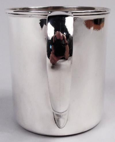 Tiffany Co Antique Tiffany American Victorian Sterling Silver Baby Cup