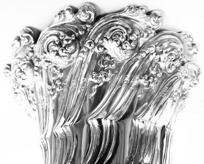  Tiffany Co Antique Tiffany Art Nouveau Classical Sterling Silver 18 Inch Vase