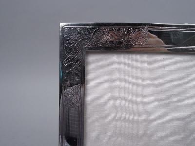  Tiffany Co Antique Tiffany Art Nouveau Fronds Flowers Picture Frame