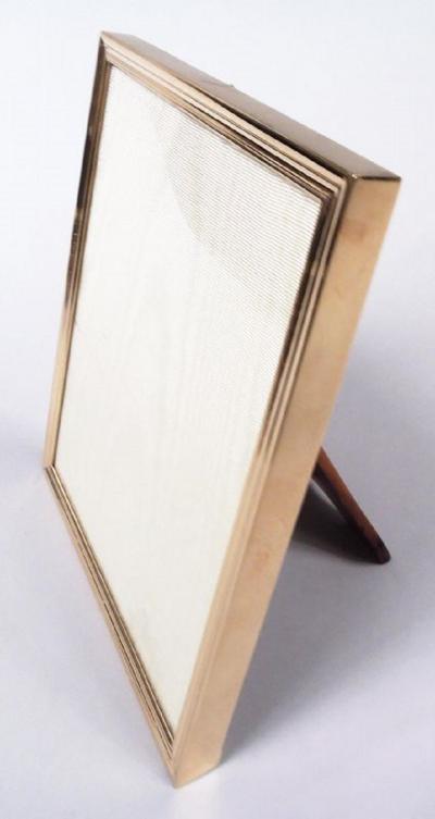  Tiffany Co Antique Tiffany Edwardian Classical 14K Gold Picture Frame