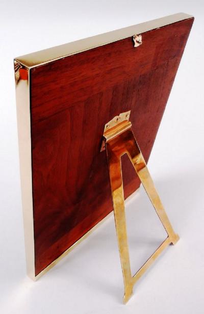  Tiffany Co Antique Tiffany Edwardian Classical 18K Gold Picture Frame