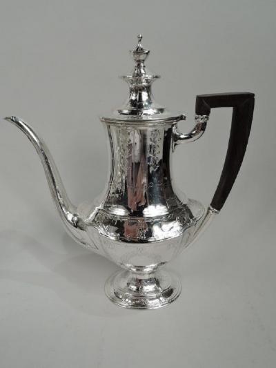  Tiffany Co Antique Tiffany Edwardian Classical 5 Piece Coffee Tea Set