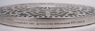  Tiffany Co Antique Tiffany Edwardian Classical Silver Overlay Trivet