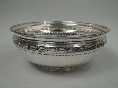  Tiffany Co Antique Tiffany Edwardian Classical Sterling Silver Bowl