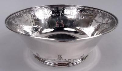  Tiffany Co Antique Tiffany Edwardian Classical Sterling Silver Bowl