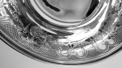  Tiffany Co Antique Tiffany Edwardian Classical Sterling Silver Bowl