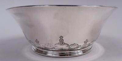  Tiffany Co Antique Tiffany Edwardian Classical Sterling Silver Bowl