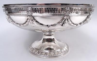  Tiffany Co Antique Tiffany Edwardian Regency Sterling Silver Centerpiece Bowl