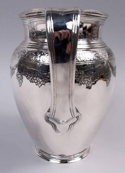  Tiffany Co Antique Tiffany Edwardian Regency Sterling Silver Water Pitcher