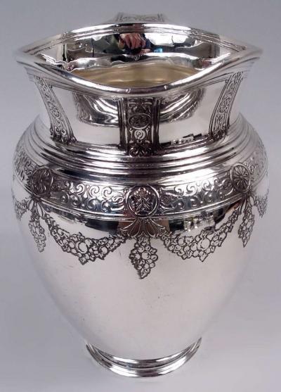  Tiffany Co Antique Tiffany Edwardian Regency Sterling Silver Water Pitcher
