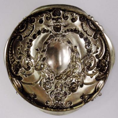  Tiffany Co Antique Tiffany Edwardian Rococo Gilt Sterling Silver Keepsake Box