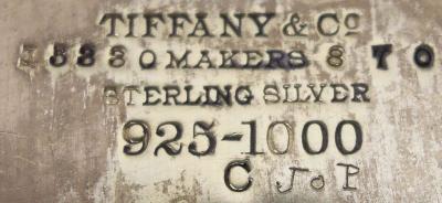  Tiffany Co Antique Tiffany Edwardian Rococo Gilt Sterling Silver Keepsake Box