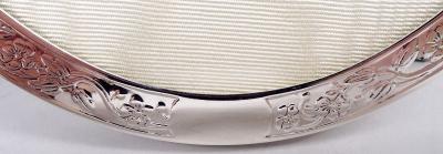  Tiffany Co Antique Tiffany Edwardian Sterling Silver Oval Picture Frame