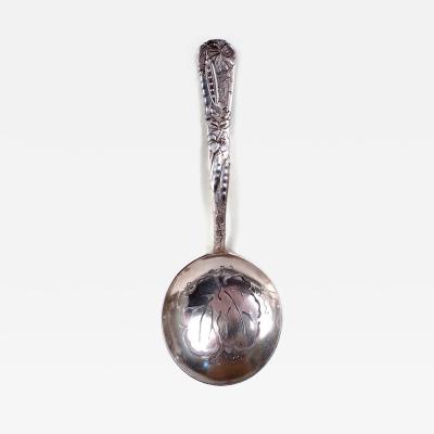  Tiffany Co Antique Tiffany Fruits Flowers Sterling Silver Peapod Pea Server