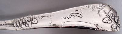  Tiffany Co Antique Tiffany Fruits Flowers Sterling Silver Peapod Pea Server