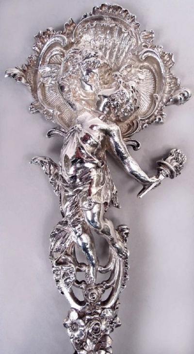  Tiffany Co Antique Tiffany Gilded Age Sterling Silver Bonbon Scoop