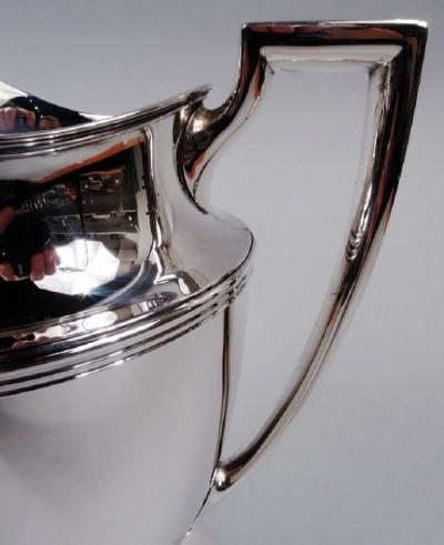  Tiffany Co Antique Tiffany Hamilton Sterling Silver Water Pitcher