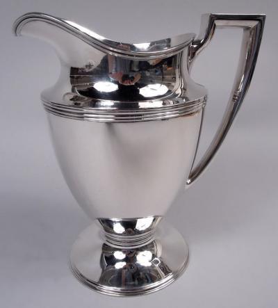  Tiffany Co Antique Tiffany Hamilton Sterling Silver Water Pitcher