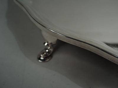  Tiffany Co Antique Tiffany Large English Georgian Sterling Silver Salver 1926