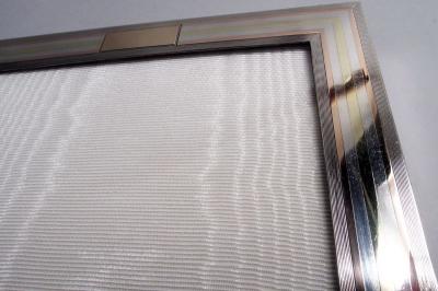  Tiffany Co Antique Tiffany Modern Sterling Silver 14K Gold Picture Frame