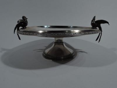  Tiffany Co Antique Tiffany Sterling Silver Bird Bath Classical Compote