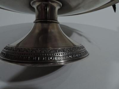  Tiffany Co Antique Tiffany Sterling Silver Bird Bath Classical Compote