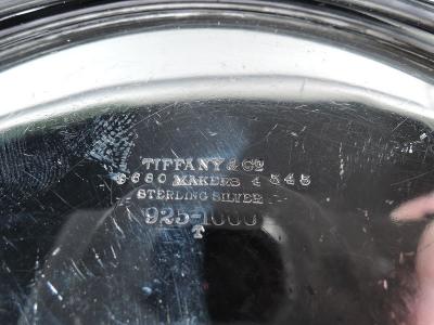  Tiffany Co Antique Tiffany Sterling Silver Porringer with Medieval Huntsman