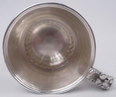  Tiffany Co Antique Tiffany Victorian Classical Baby Cup with Bold Wave Edge
