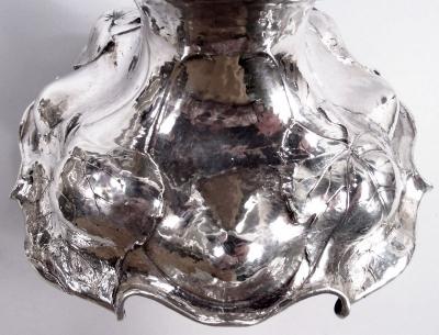  Tiffany Co Antique Tiffany Victorian Classical Repousse Sterling Silver Bowl