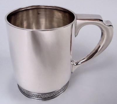  Tiffany Co Antique Tiffany Victorian Classical Sterling Silver Baby Cup