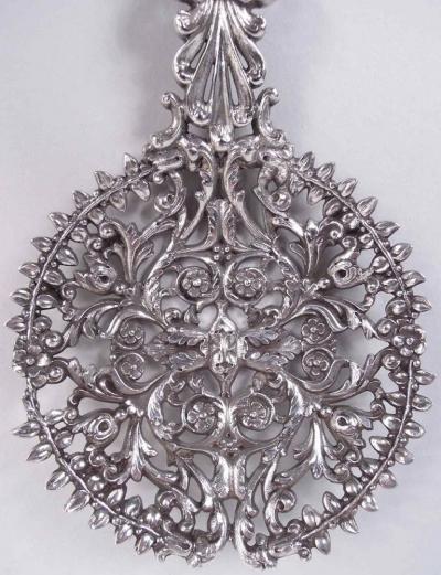  Tiffany Co Antique Tiffany Victorian Classical Sterling Silver Bonbon Scoop