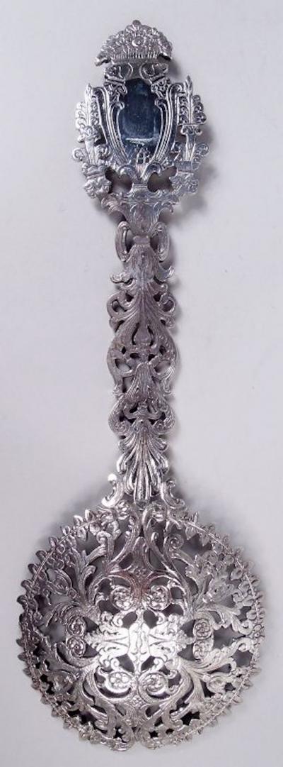  Tiffany Co Antique Tiffany Victorian Classical Sterling Silver Bonbon Scoop