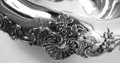  Tiffany Co Antique Tiffany Victorian Classical Sterling Silver Bowl