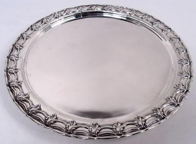  Tiffany Co Antique Tiffany Victorian Classical Sterling Silver Cake Plate