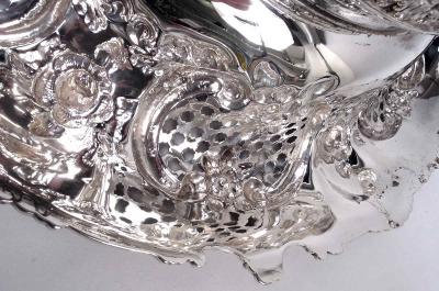  Tiffany Co Antique Tiffany Victorian Classical Sterling Silver Centerpiece Bowl