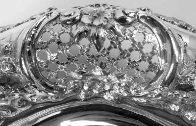  Tiffany Co Antique Tiffany Victorian Classical Sterling Silver Centerpiece Bowl