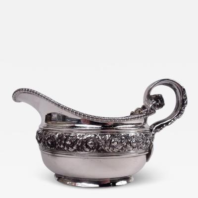  Tiffany Co Antique Tiffany Victorian Classical Sterling Silver Sauceboat