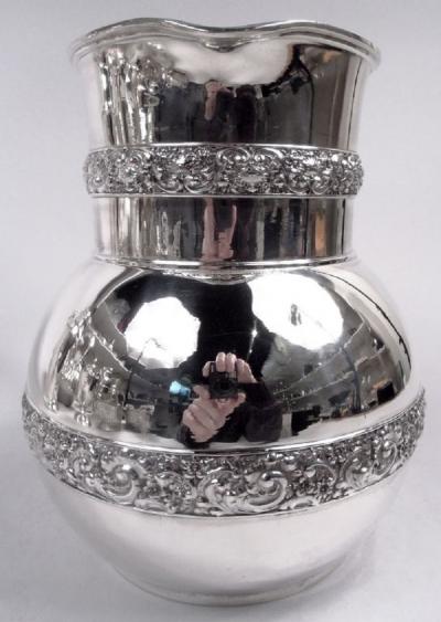  Tiffany Co Antique Tiffany Victorian Classical Sterling Silver Water Pitcher