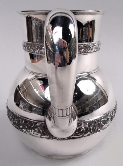  Tiffany Co Antique Tiffany Victorian Classical Sterling Silver Water Pitcher