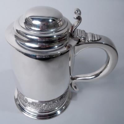  Tiffany Co Antique Tiffany Victorian Georgian Sterling Silver Tankard