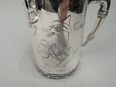  Tiffany Co Antique Tiffany Victorian Nursery Rhyme Goosey Gander Baby Cup
