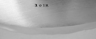  Tiffany Co Antique Tiffany Wave Edge Sterling Silver 10 Inch Round Tray