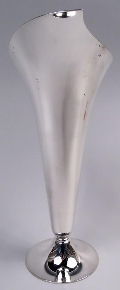  Tiffany Co Classic Tiffany Midcentury Modern Abstract Calla Lily Vase