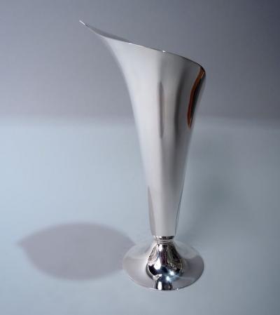  Tiffany Co Classic Tiffany Midcentury Modern Abstract Calla Lily Vase
